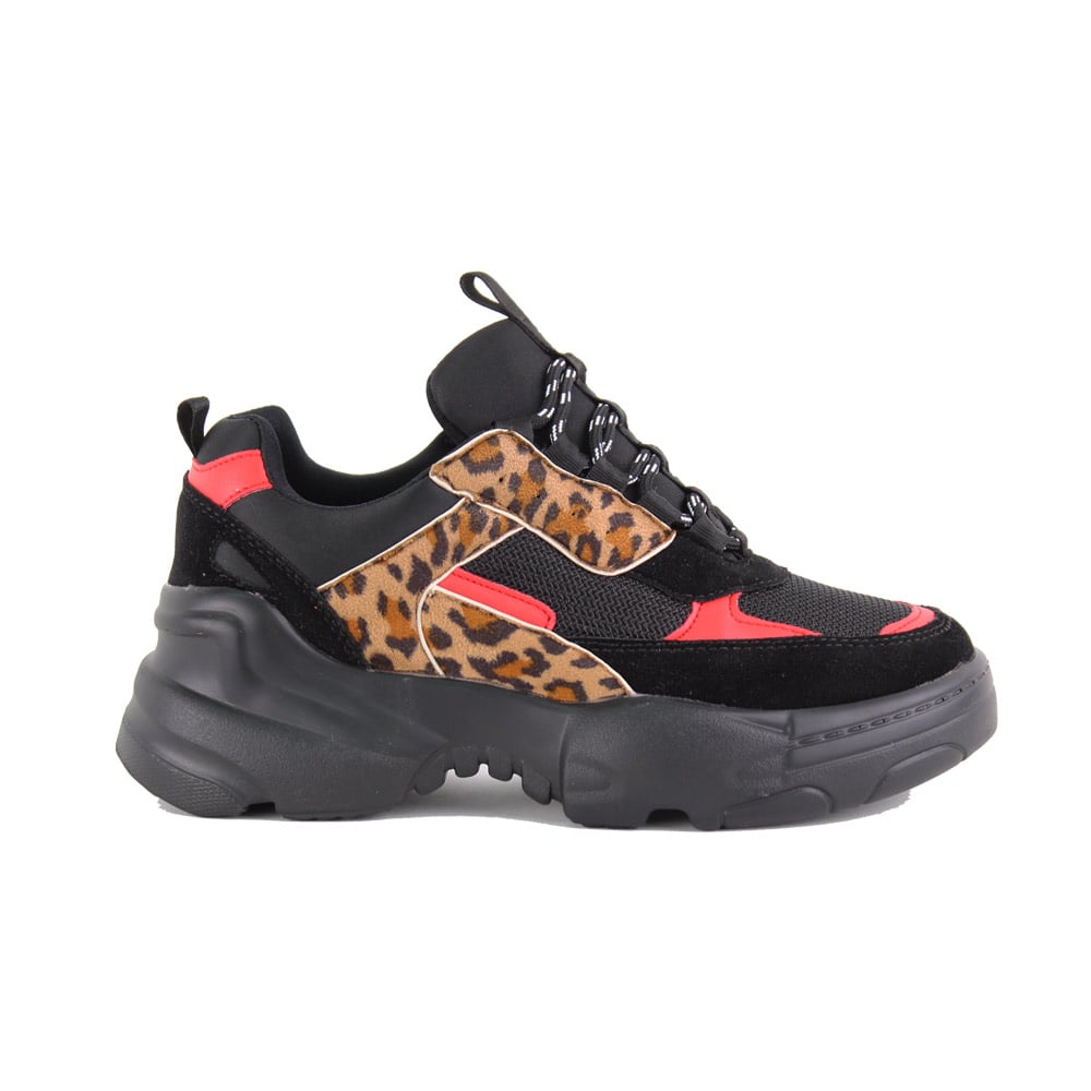 ZAPATILLAS MUJER AGUA DE COCO URBANAS NEGRO CHUNKY BLACK - 1