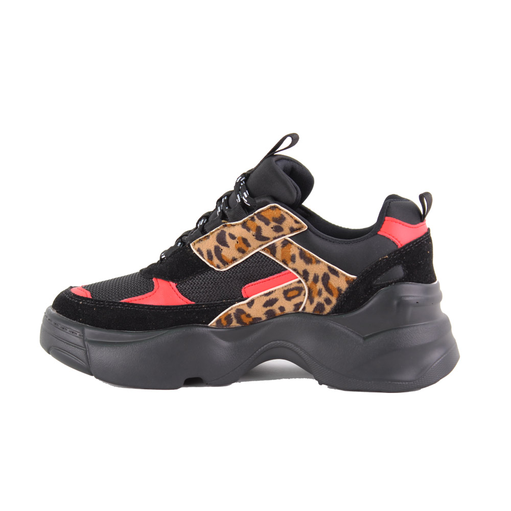 ZAPATILLAS MUJER AGUA DE COCO URBANAS NEGRO CHUNKY BLACK - 3