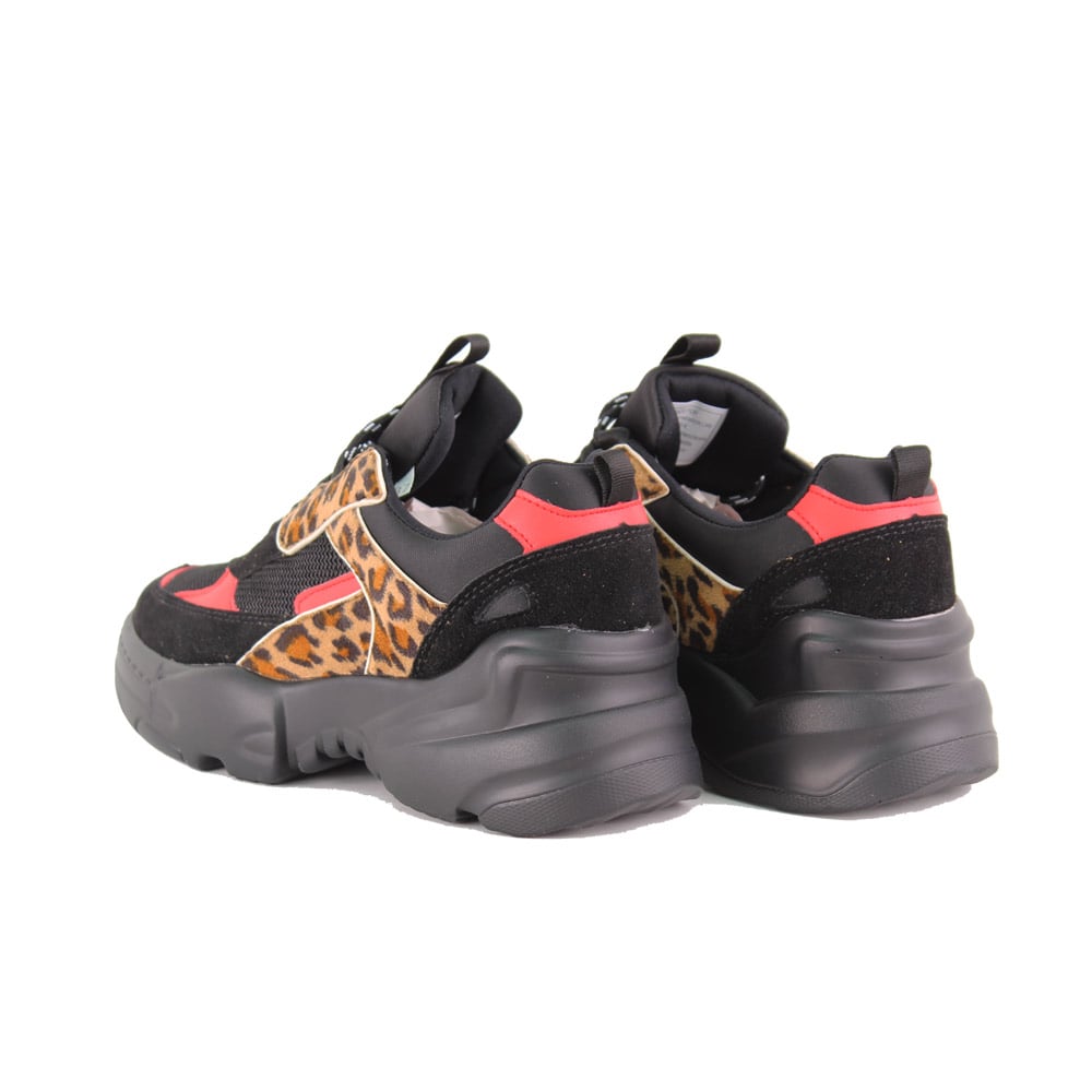 ZAPATILLAS MUJER AGUA DE COCO URBANAS NEGRO CHUNKY BLACK - 4