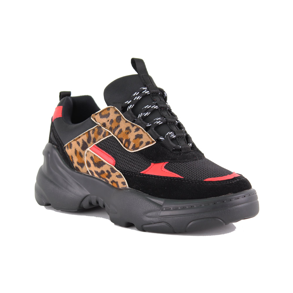 ZAPATILLAS MUJER AGUA DE COCO URBANAS NEGRO CHUNKY BLACK - 5