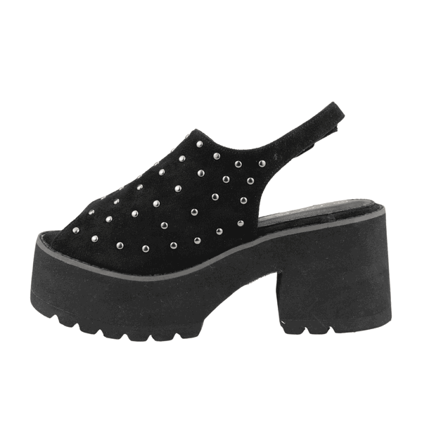 SANDALIAS MUJER NEW WALK TEXTIL SOFI NEGRA - 3