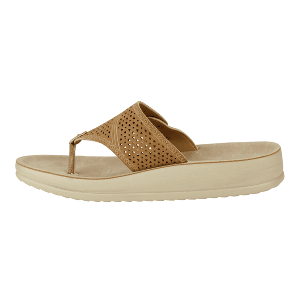 SANDALIAS MUJER NEW WALK CAMEL HEBE - 3