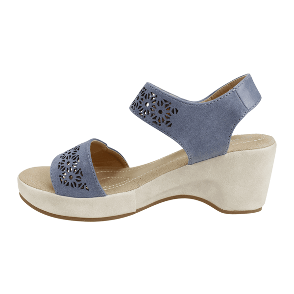 SANDALIAS MUJER NEW WALK AZUL ATHENEA - 3