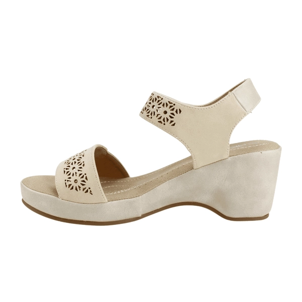 SANDALIAS MUJER NEW WALK BEIGE ATHENEA - 4