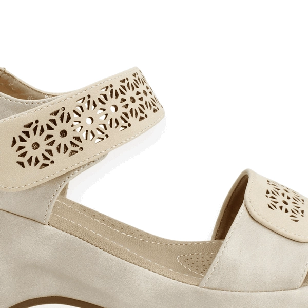 SANDALIAS MUJER NEW WALK BEIGE ATHENEA - 5