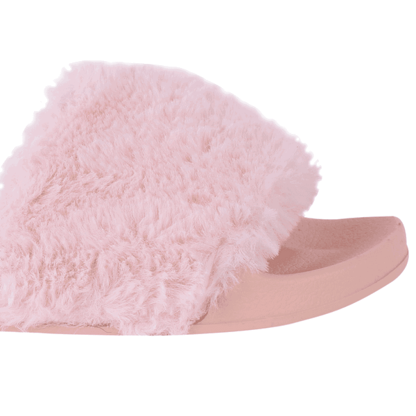 SANDALIAS MUJER XTI TEXTIL PELUDA ROSA - 4