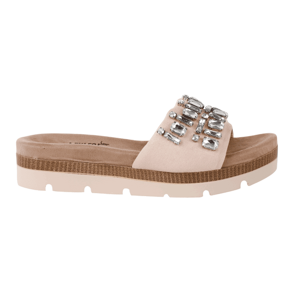 SANDALIAS MUJER XTI TEXTIL NICE ROSA - 1