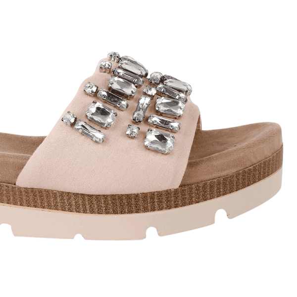 SANDALIAS MUJER XTI TEXTIL NICE ROSA - 4