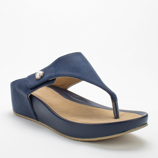 SANDALIAS MUJER NEW WALK AZUL MAGDA - 2