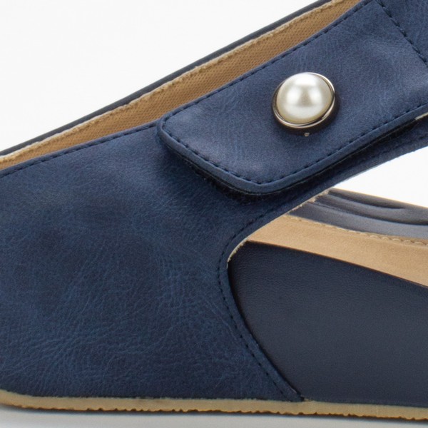 SANDALIAS MUJER NEW WALK AZUL MAGDA - 4