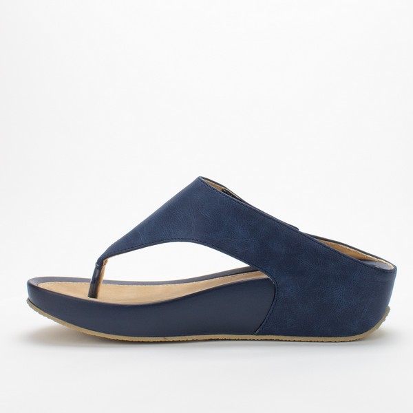 SANDALIAS MUJER NEW WALK AZUL MAGDA - 5