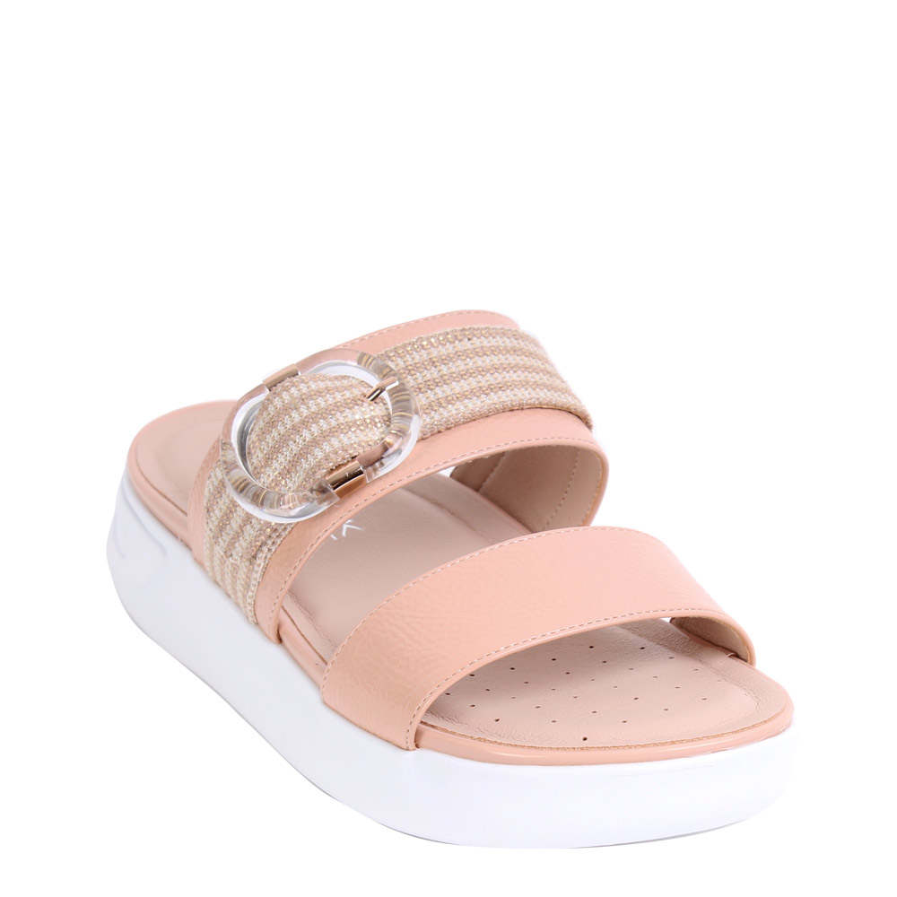 SANDALIAS MUJER NEW WALK HEBILLA PINK - 5