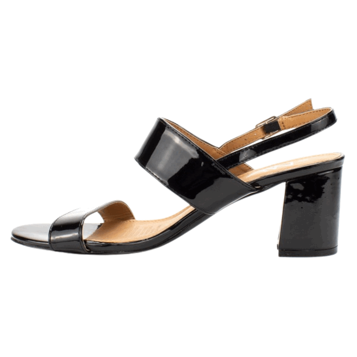 SANDALIAS MUJER NEW WALK TEXTIL ARGOLLA NEGRA - 4