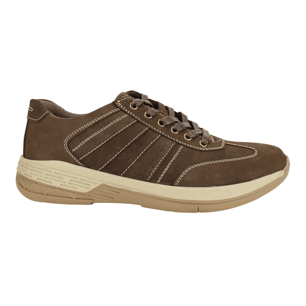 ZAPATILLAS HOMBRE NAT GEO CASUALES CAFÉ CONFORT CUERO - 1