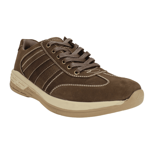 ZAPATILLAS HOMBRE NAT GEO CASUALES CAFÉ CONFORT CUERO - 2