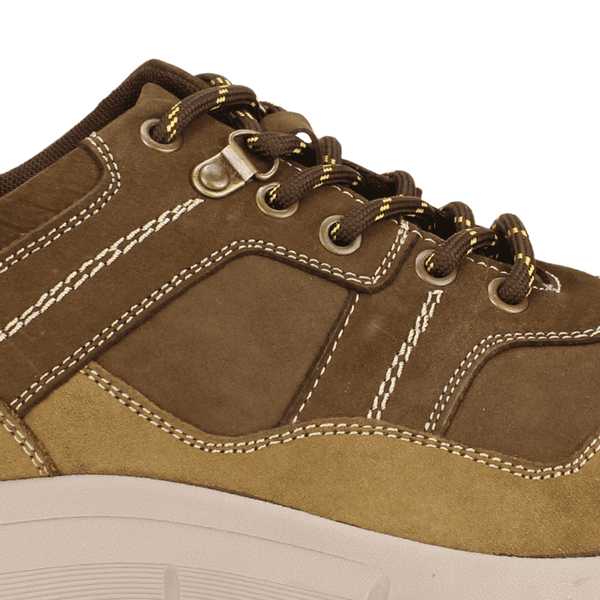 ZAPATILLAS HOMBRE NAT GEO CASUALES CAFÉ LANCO CUERO - 4