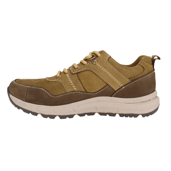 ZAPATILLAS HOMBRE NAT GEO CASUALES CAFÉ CLARO LANCO CUERO - 3