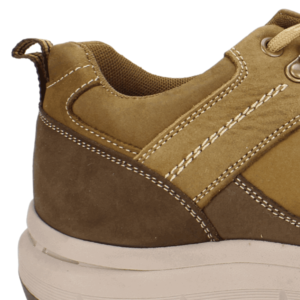 ZAPATILLAS HOMBRE NAT GEO CASUALES CAFÉ CLARO LANCO CUERO - 4