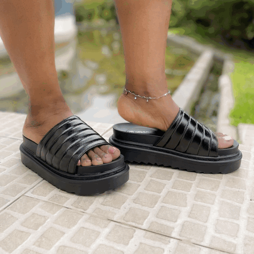 SANDALIAS MUJER NEW WALK ELSA NEGRA - 2