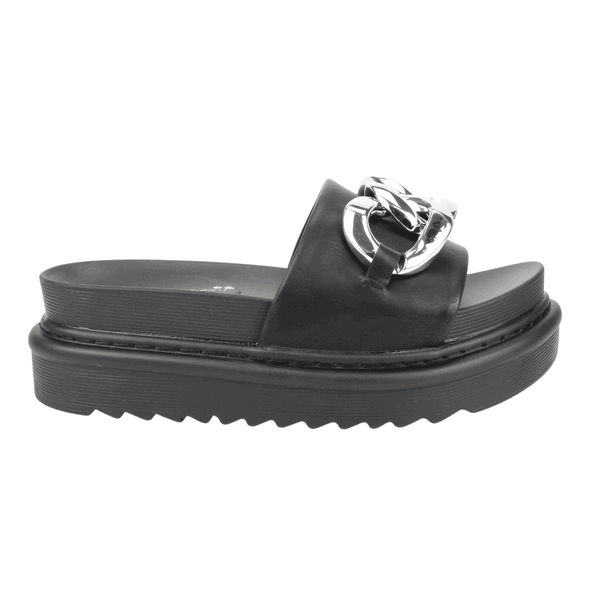 SANDALIAS MUJER AGUA DE COCO KALI NEGRA - 1