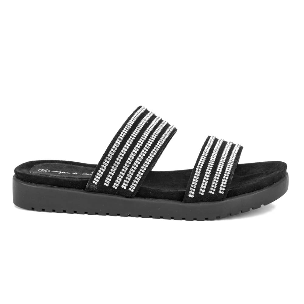 SANDALIAS MUJER AGUA DE COCO SHINE SILVER - 1