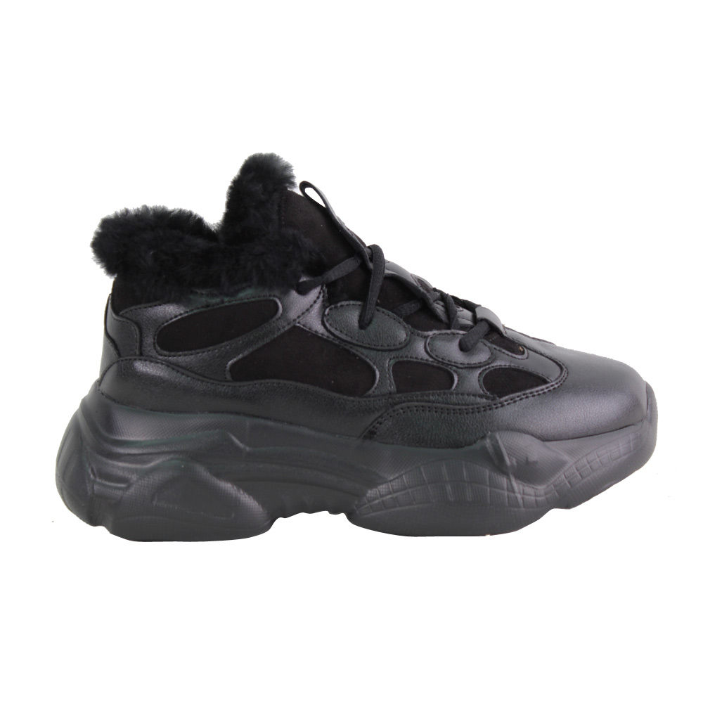 ZAPATILLAS MUJER AGUA DE COCO URBANAS NEGRO PELOS - 1
