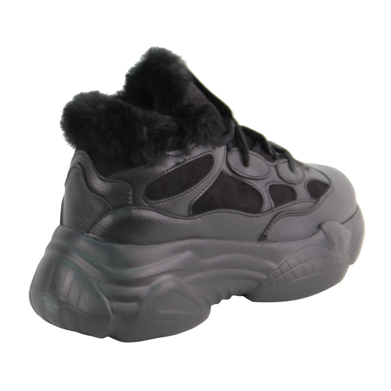 ZAPATILLAS MUJER AGUA DE COCO URBANAS NEGRO PELOS - 3