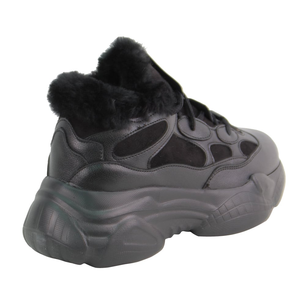 ZAPATILLAS MUJER AGUA DE COCO URBANAS NEGRO PELOS - 3