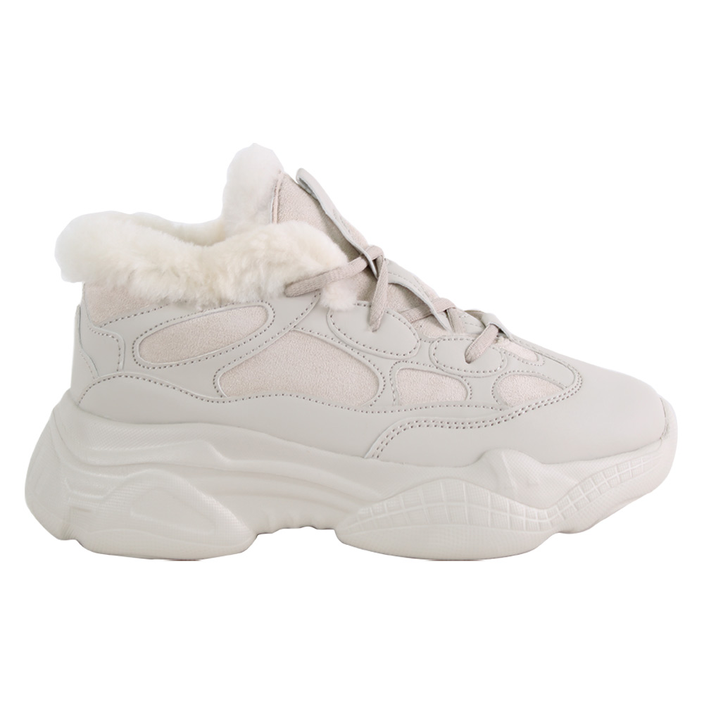 ZAPATILLAS MUJER AGUA DE COCO URBANAS CREMA PELOS - 1
