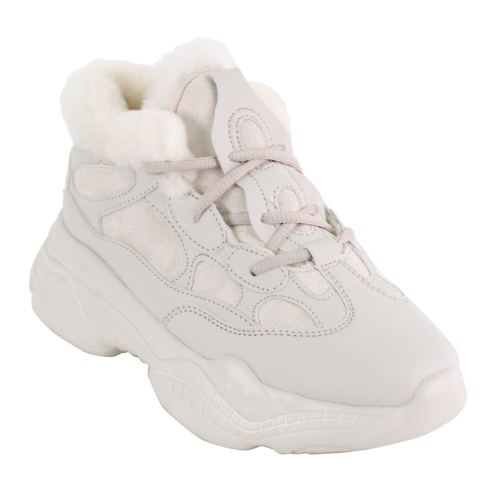 ZAPATILLAS MUJER AGUA DE COCO URBANAS CREMA PELOS - 2