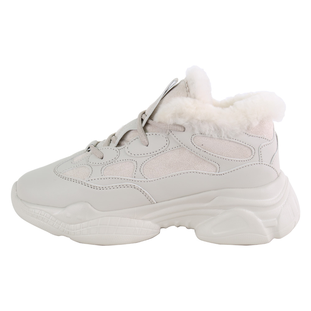 ZAPATILLAS MUJER AGUA DE COCO URBANAS CREMA PELOS - 4