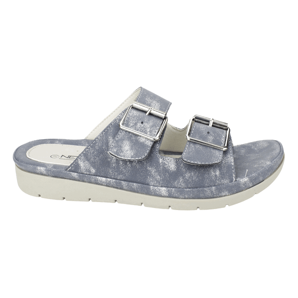 SANDALIAS MUJER NEW WALK SLIP ON DENIM - 1