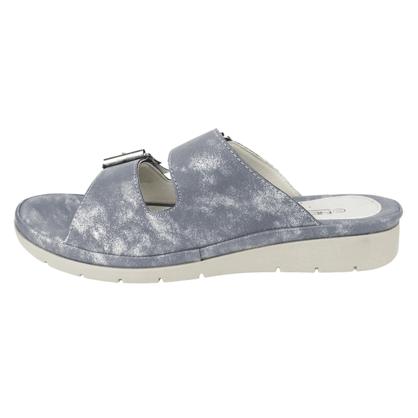 SANDALIAS MUJER NEW WALK SLIP ON DENIM - 3