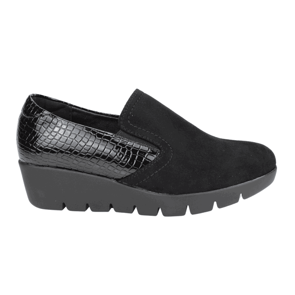 ZAPATO NEW WALK REPTIL NEGRO - 1