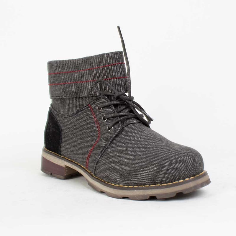 BOTÍN NEGRO NEW WALK CASUAL - 2