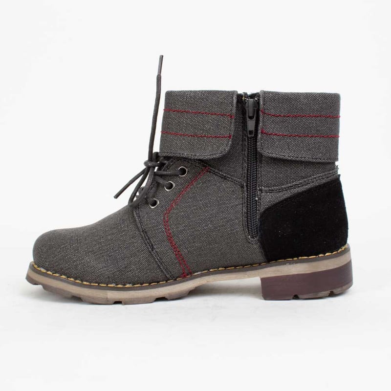 BOTÍN NEGRO NEW WALK CASUAL - 3