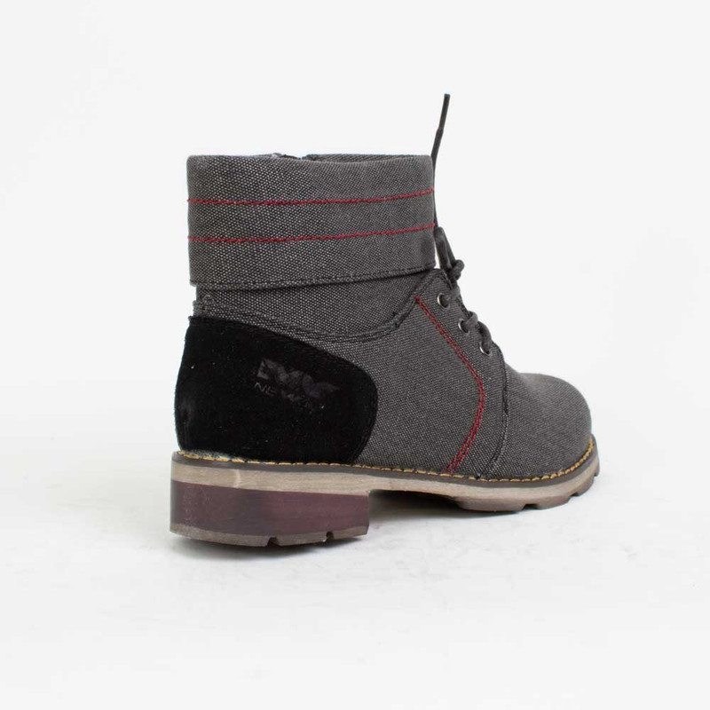 BOTÍN NEGRO NEW WALK CASUAL - 4