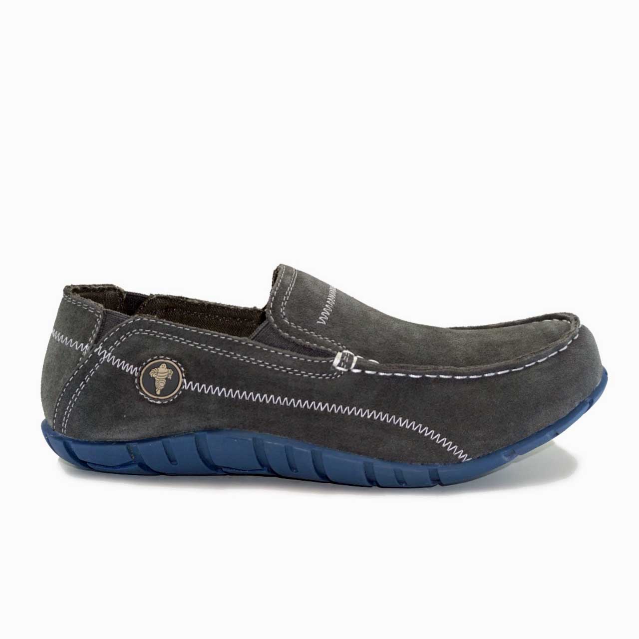 MOCASIN MICHELIN GRIS CUERO - 1