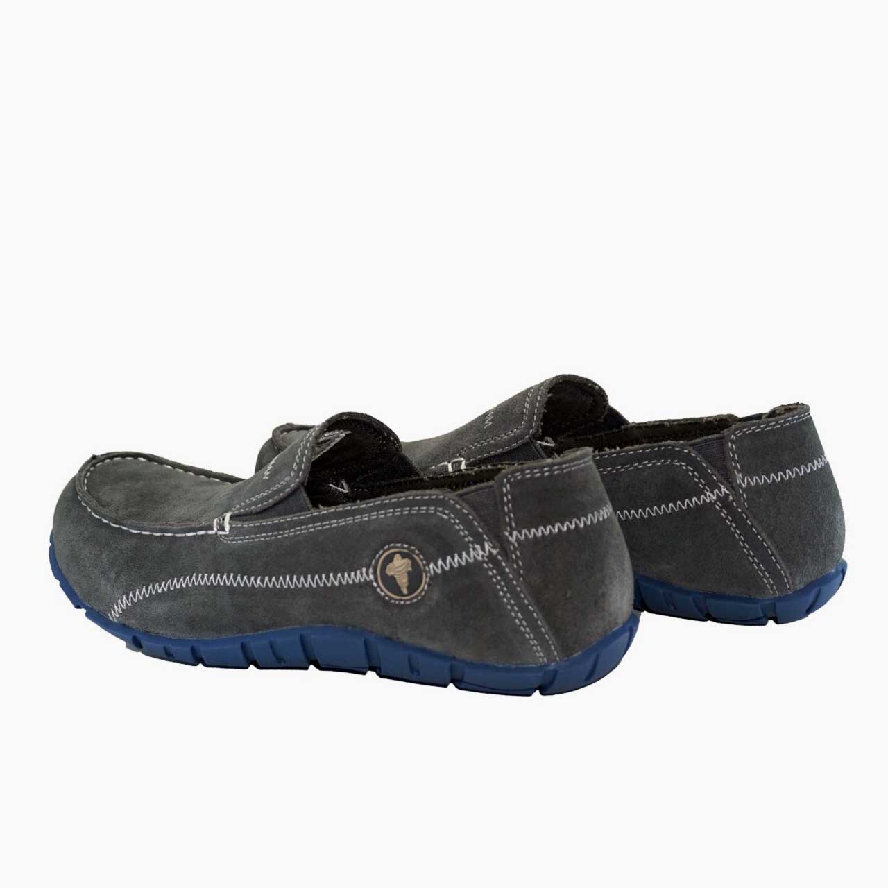 MOCASIN MICHELIN GRIS CUERO - 4