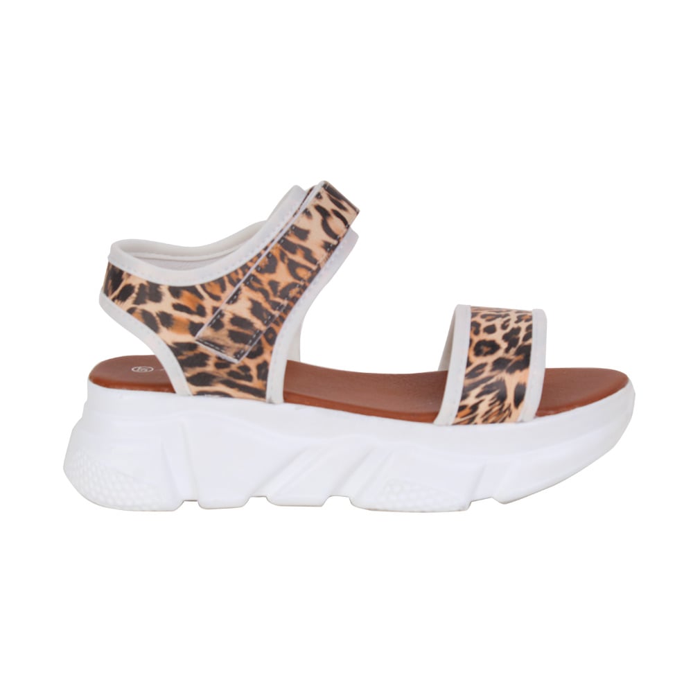 SANDALIA AGUA DE COCO PRINT WHITE - 1