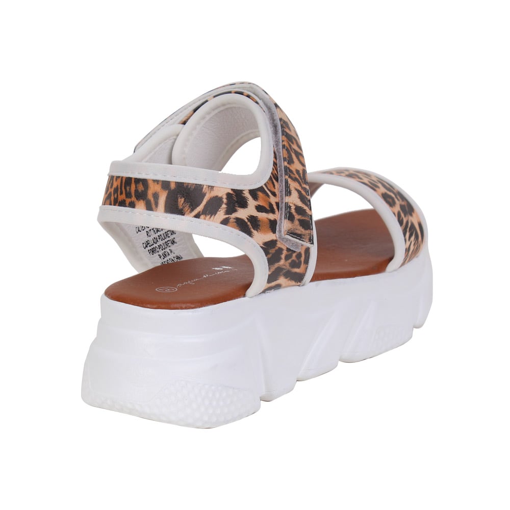 SANDALIA AGUA DE COCO PRINT WHITE - 4