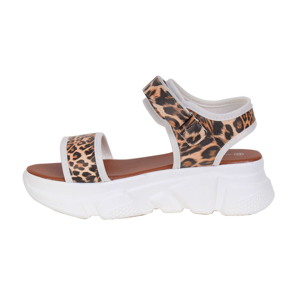 SANDALIA AGUA DE COCO PRINT WHITE - 5