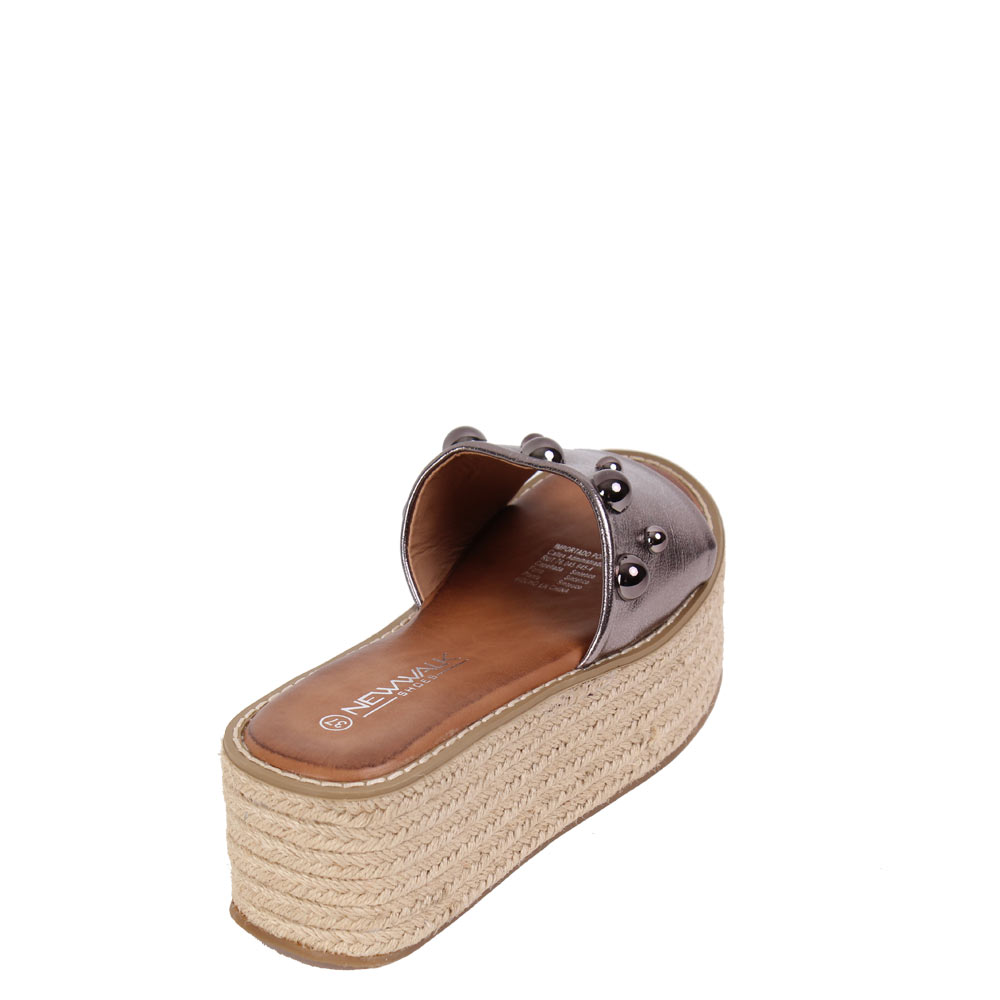 SANDALIAS MUJER NEW WALK PERLAS PEWTER - 3