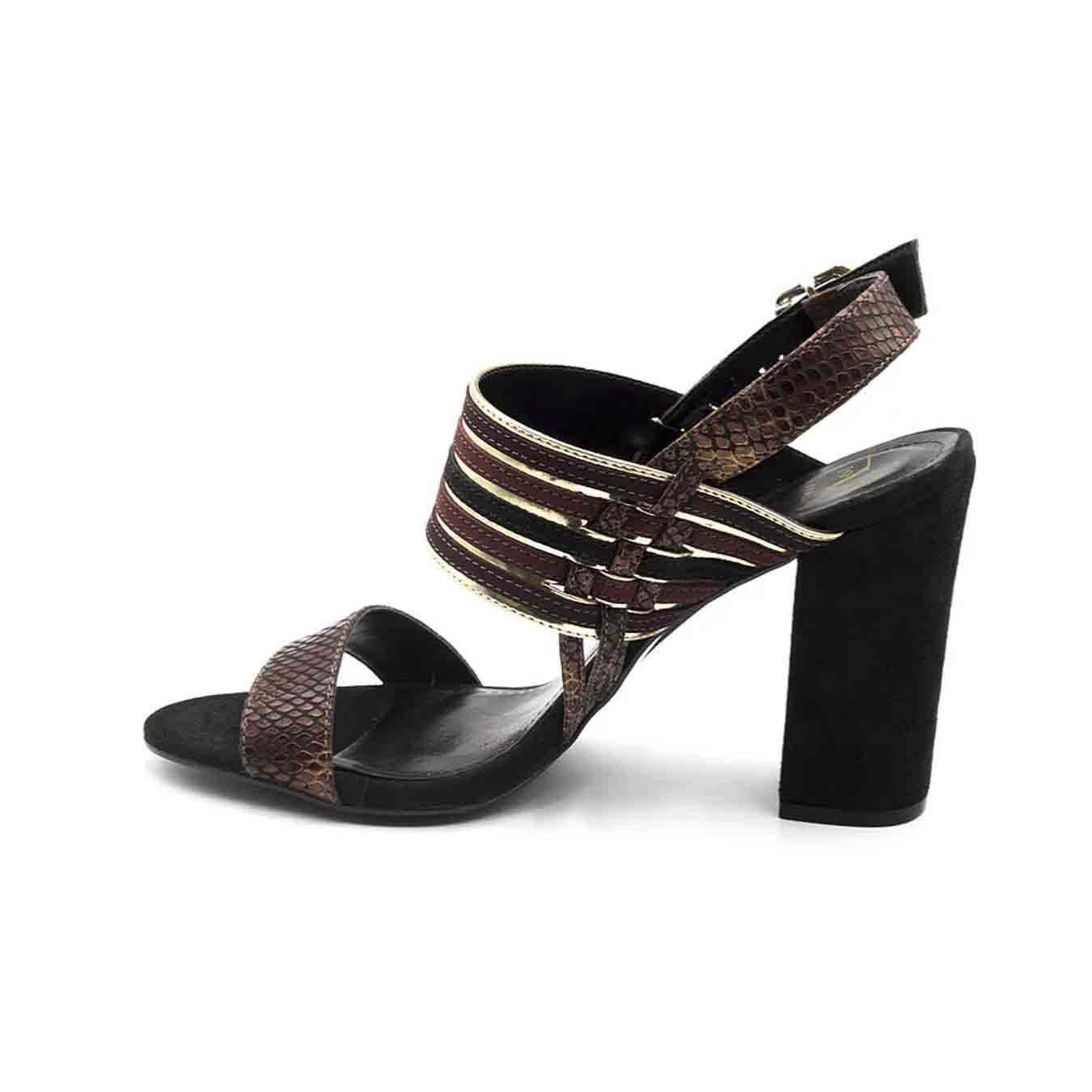 ZAPATO VERSACE 1969 BURDEOS CUERO - 4