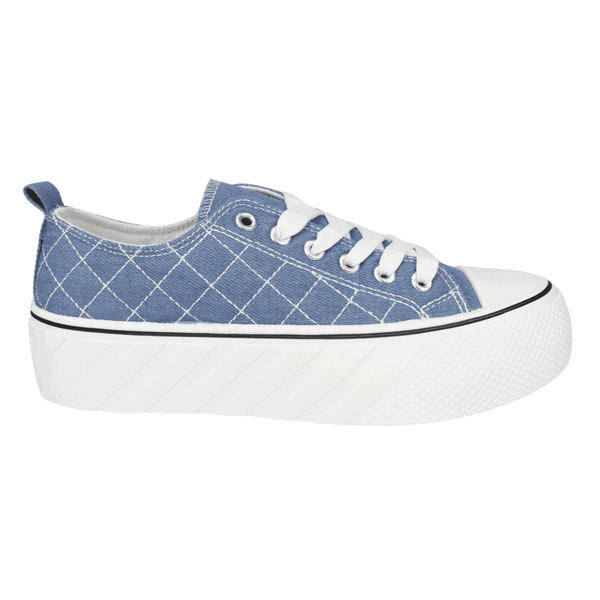 ZAPATILLAS MUJER NEW WALK URBANAS DENIM LONA CRUZADO DENIM - 1