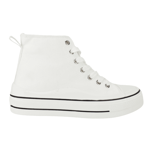 ZAPATILLAS MUJER NEW WALK URBANAS BLANCO LONA VENTURA - 1