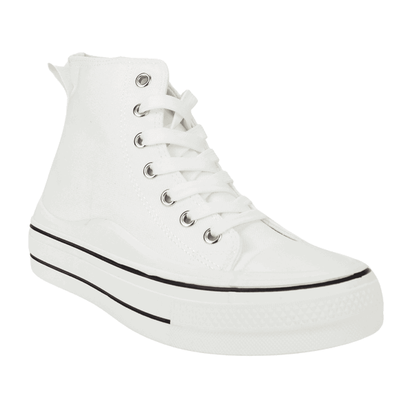 ZAPATILLAS MUJER NEW WALK URBANAS BLANCO LONA VENTURA - 2