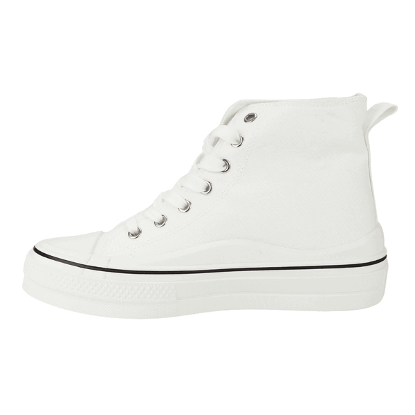 ZAPATILLAS MUJER NEW WALK URBANAS BLANCO LONA VENTURA - 3