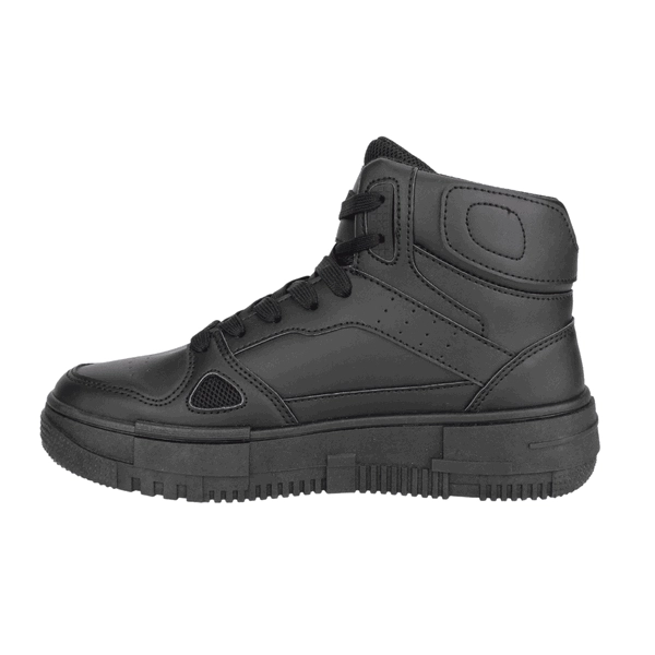 ZAPATILLAS MUJER NEW WALK ESCOLARES NEGRO CAÑA ALTA - 3