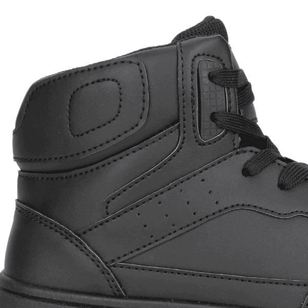 ZAPATILLAS MUJER NEW WALK ESCOLARES NEGRO CAÑA ALTA - 4